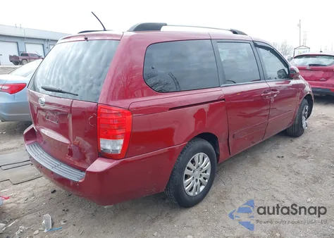 2012 Kia Sedona Lx z USA, uszkodzony, nr VIN KNDMG4C71C6418243